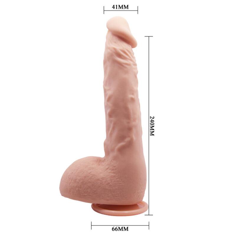 BAILE - DILDO REALÍSTICO JASON NATURAL 24 CM - Imagen 2
