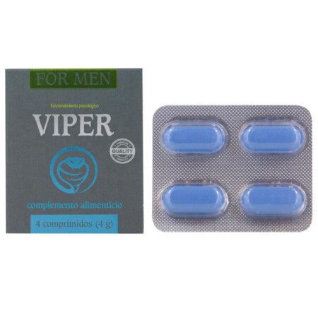 Viper  Energía, Vitalidad y Potencia Masculina con Vitaminas B y Magnesio