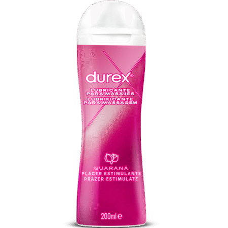 DUREX - GEL LUBRICANTE DE MASAJE ESTIMULANTE GUARANÁ 200 ML
