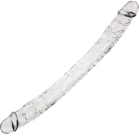 ALIVE - SUPREME PENE REALÍSTICO DOBLE TRANSPARENTE 38.5 CM