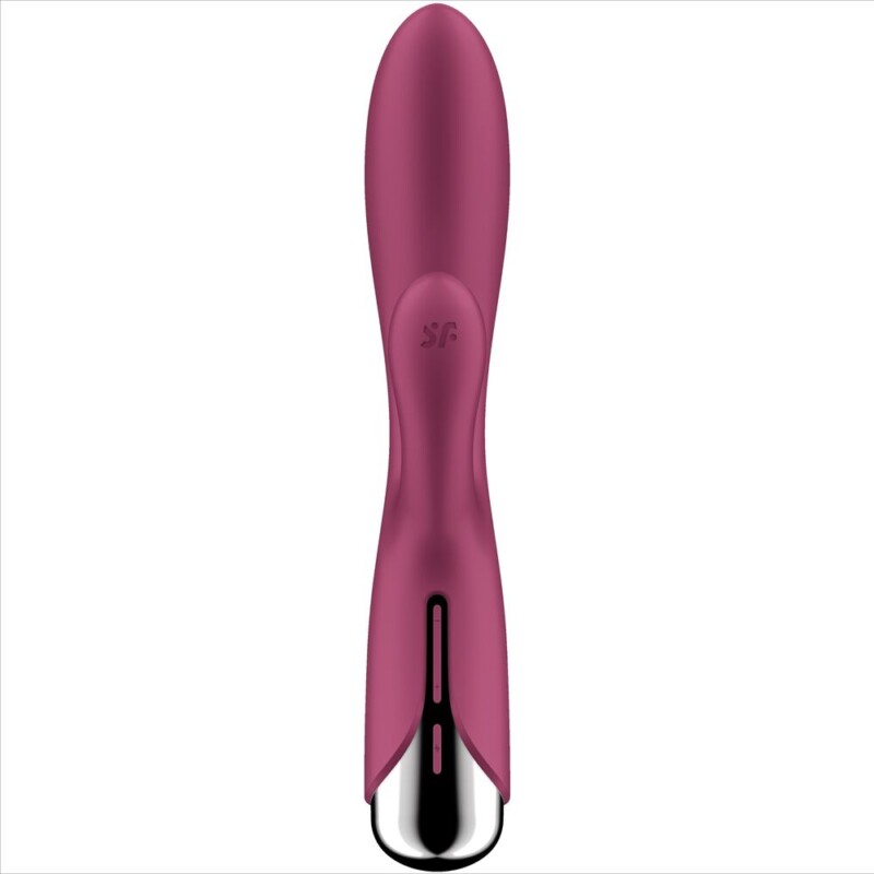 SATISFYER - SPINNING RABBIT 1 ESTIMULACION CLITORIS Y PUNTO G ROJO - Imagen 2
