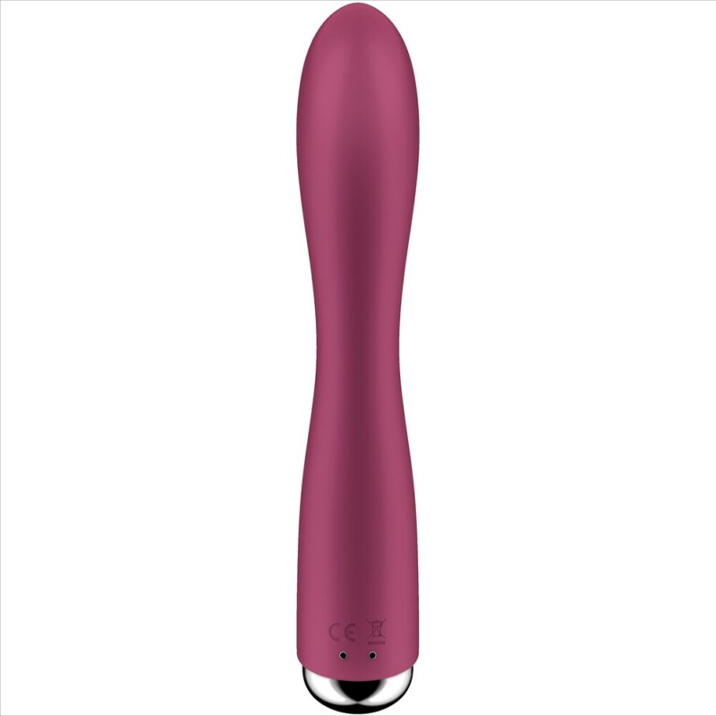 SATISFYER - SPINNING RABBIT 1 ESTIMULACION CLITORIS Y PUNTO G ROJO - Imagen 3
