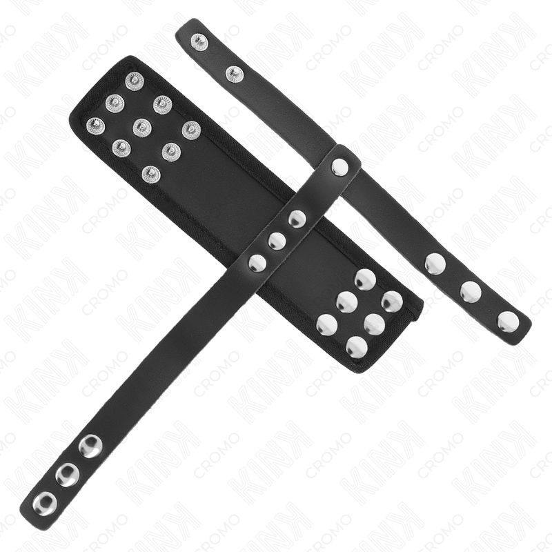 KINK - ANILLO JAULA PENE CUERO CON CORREA DIVISORIA DE BOLAS RECUBIERTO AJUSTABLE - Imagen 5