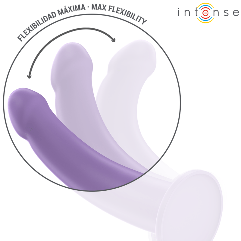 INTENSE - EDDIE VIBRADOR 17,5 CM 10 VIBRACIONES MORADO CONTROL REMOTO - Imagen 4