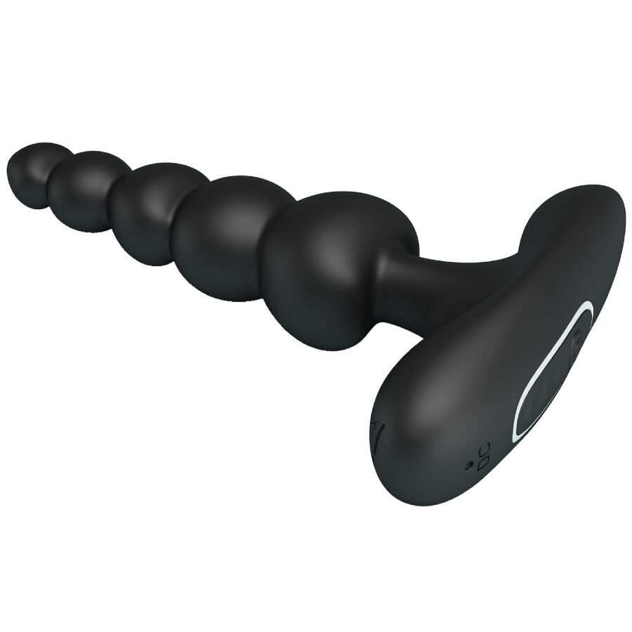 PRETTY LOVE - CORBAN VIBRADOR ANAL 10 VIBRACIONES NEGRO - Imagen 4