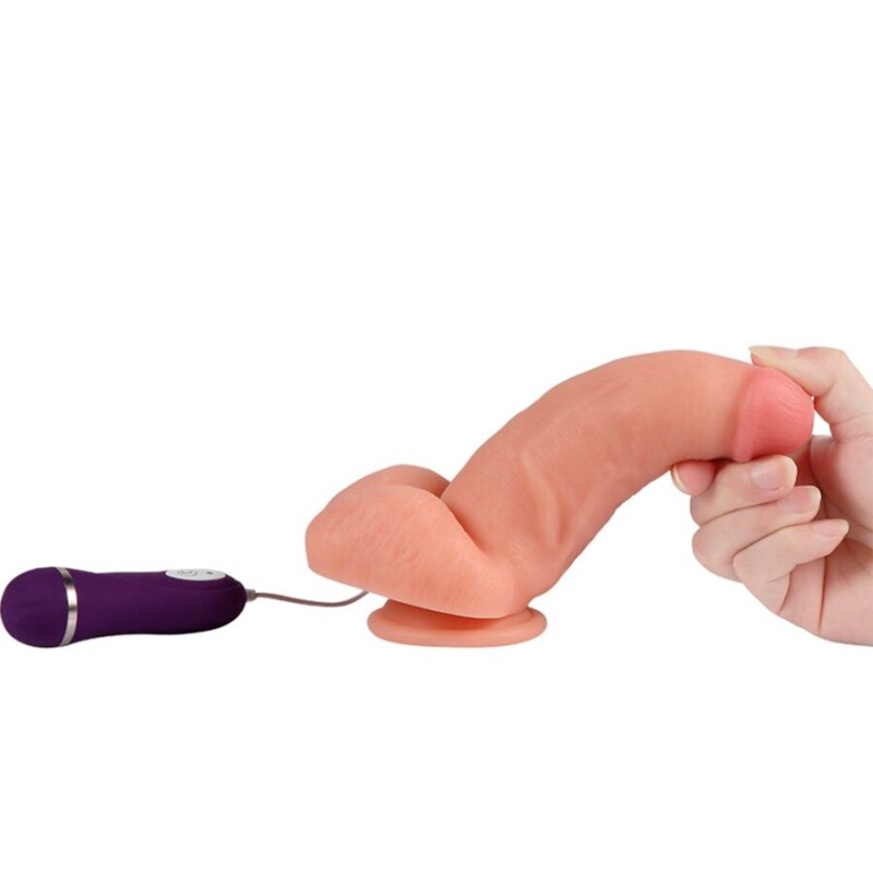 SHEQU - RED EAGLE DILDO VIBRADOR CON CONTROL REMOTO 17 CM - Imagen 5