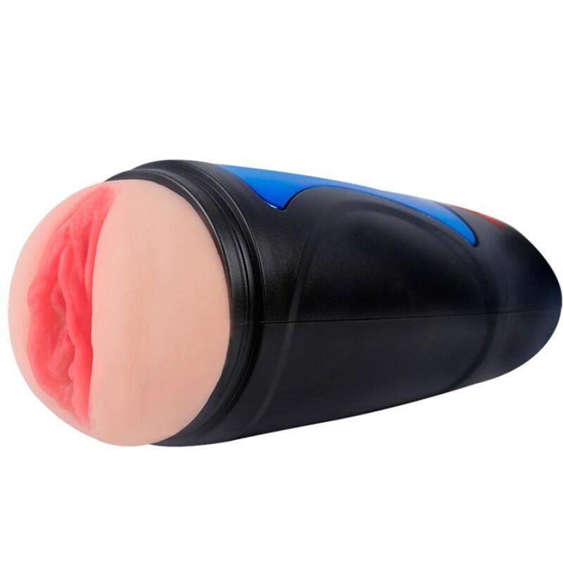 SHEQU - RENEE SQUEEZABLE MASTURBADOR VAGINA CON VIBRACIÓN EN ESTUCHE - Imagen 2