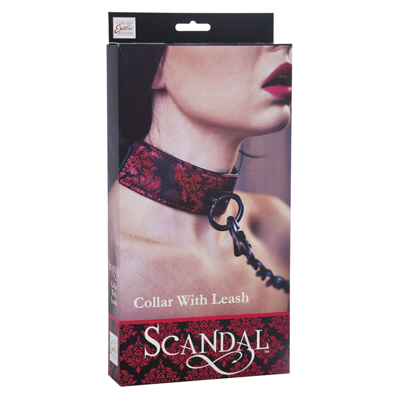CALEXOTICS - SCANDAL COLLAR CON CORREA NEGRA - Imagen 2