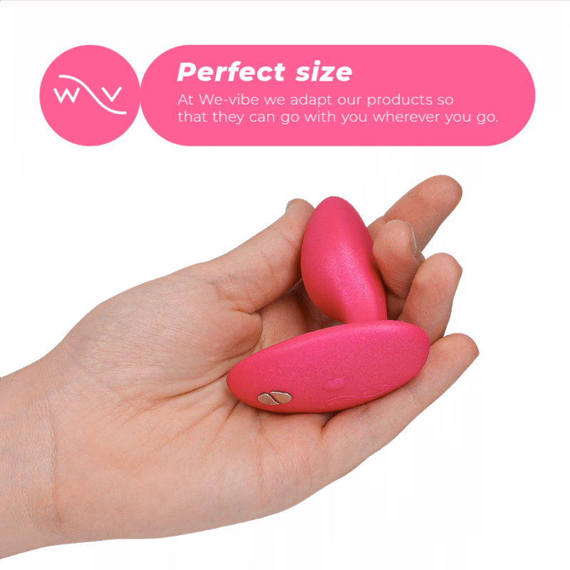 WE-VIBE - DITTO+ PLUG ANAL VIBRADOR ROSA - Imagen 5