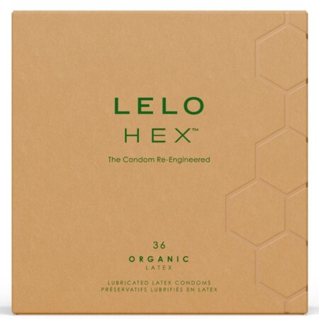 LELO - HEX ORGANIC PRESERVATIVO CAJA 36 UDS