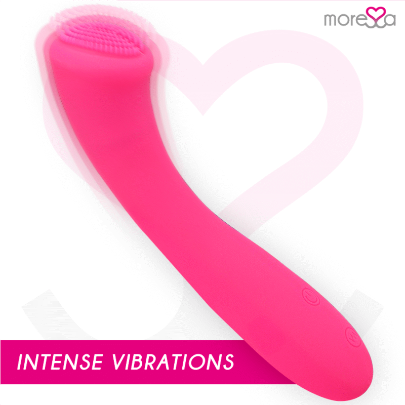 MORESSA - CELSO MASAJEADOR DUO PUNTO G Y SUERO PELVICO PREMIUM SILICONE RECARGABLE - Imagen 3