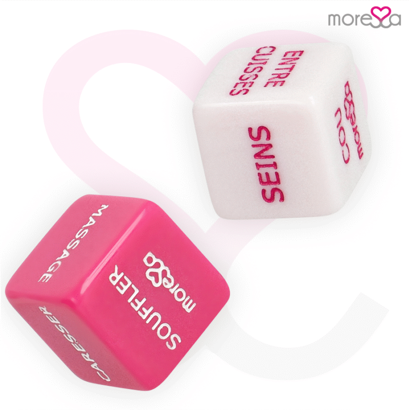 MORESSA - JUEGO DE DADOS EROTICOS  FRANCES - Imagen 2
