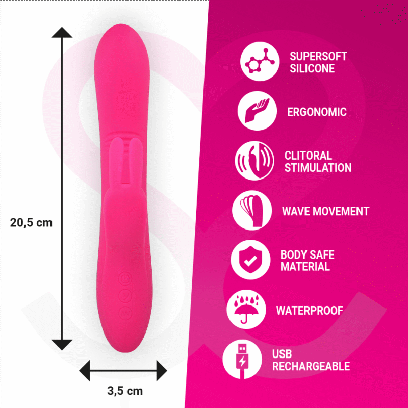MORESSA - ETHAN EFECTO WAVE MAS POTENTE VIBRACIÓN PREMIUM SILICONE RECARGABLE - Imagen 4