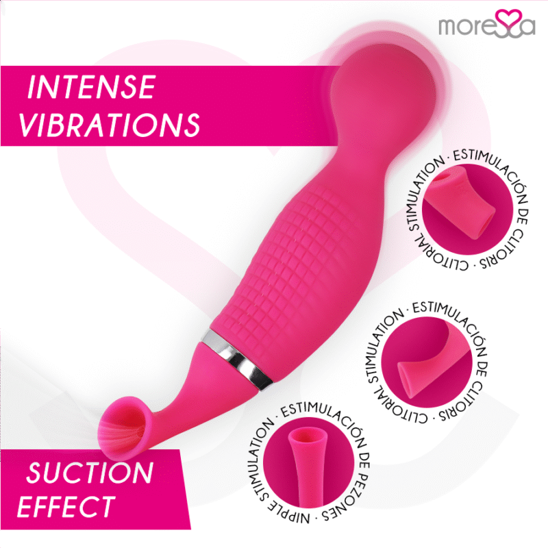 MORESSA - KIRK DUO ONDAS ESTIMULADORAS + MASAJEADOR MULTI PRESTACIONES PREMIUM SILICONE RECARGABLE - Imagen 3