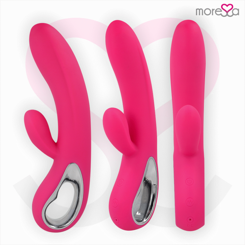 MORESSA - TROY MASAJEADOR PUNTO G Y CLITORIS PREMIUM SILICONE RECARGABLE - Imagen 2