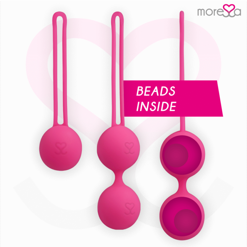 MORESSA - OSIAN SET PREMIUM SILICONA ROSA (Osian One - 51 g  Osian Two - 101 g  Osian Three 85 g) - Imagen 2