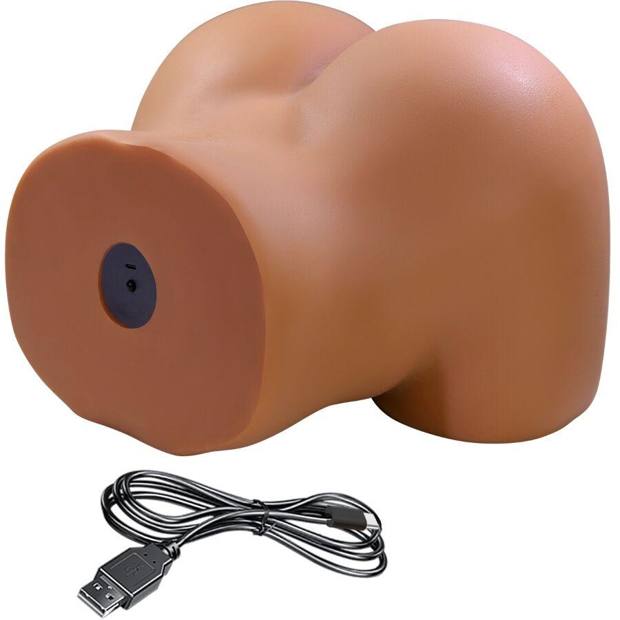 CRAZY BULL - WENDY TRASERO FEMENINO REALISTA VIBRADOR SUCCIONADOR CON SONIDO 11 KG - Imagen 5