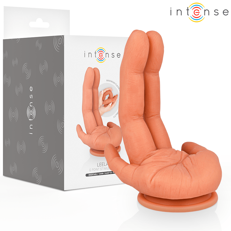INTENSE - LEELA ESTIMULADOR PUNTOG MANO FLEXIBLE 12,6 CM
