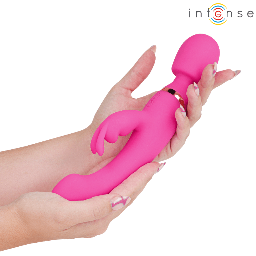 INTENSE - WINONA DOBLE VIBRADOR RABBIT WAND - Imagen 4
