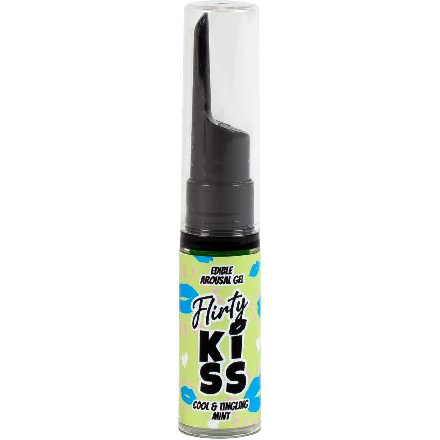 SECRETPLAY - FLIRTY KISS GELES CON EFECTOS SEXO ORAL FRESA MENTA 2 x 8 GR - Imagen 3