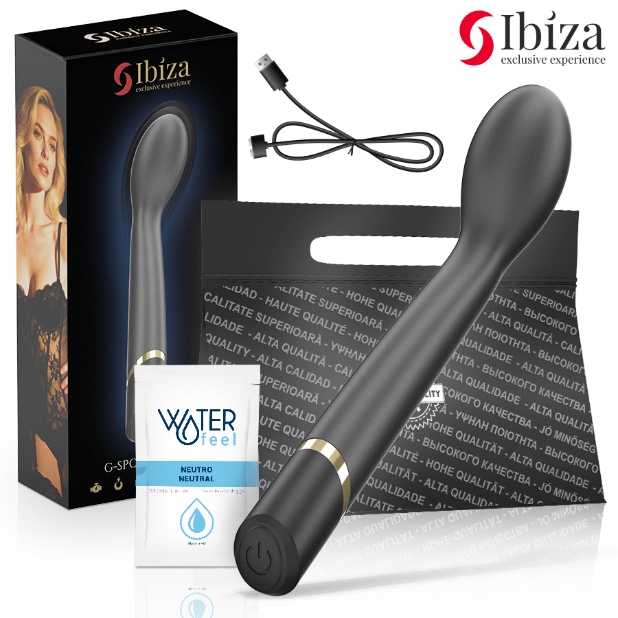 IBIZA - VIBRADOR PUNTOG 10 VIBRACIONES RECARGABLE
