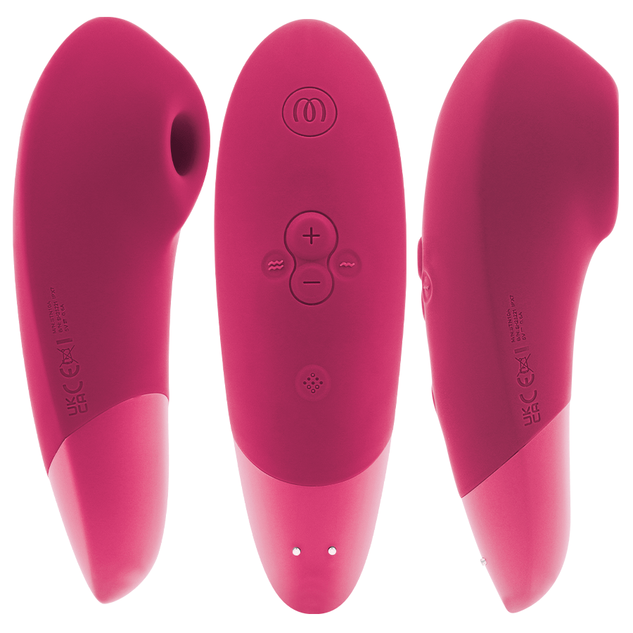 WOMANIZER - ENHANCE ESTIMULADOR DE CLITORÍS ROSA VIBRANTE - Imagen 2