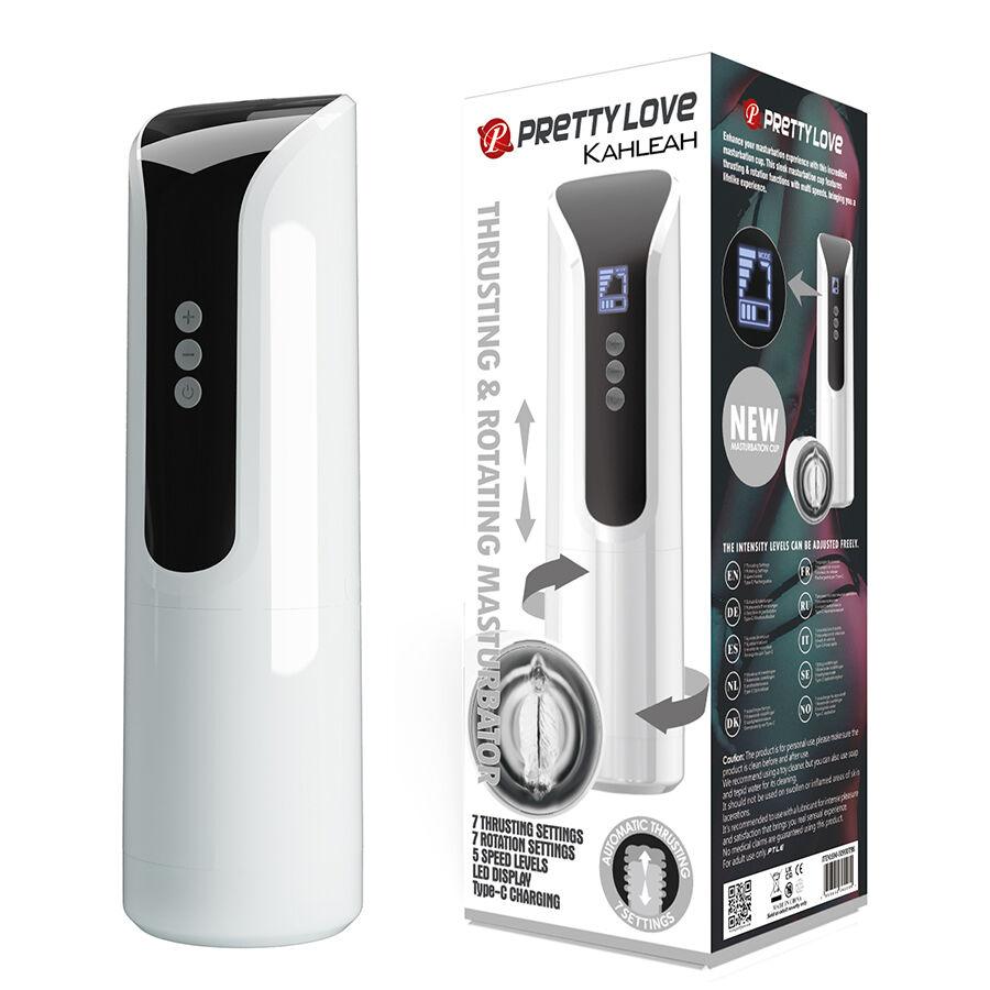 PRETTY LOVE - KAHLEAH MASTURBADOR CON EMPUJE Y ROTACIÓN