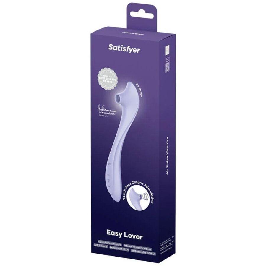 SATISFYER - EASY LOVER VIBRADOR ESTIMULADOR AIR PULSE - Imagen 5