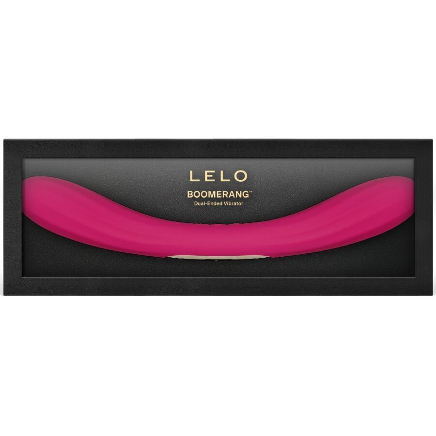 LELO - BOOMERANG VIBRADOR DE DOBLE EXTREMO CEREZA - Imagen 4