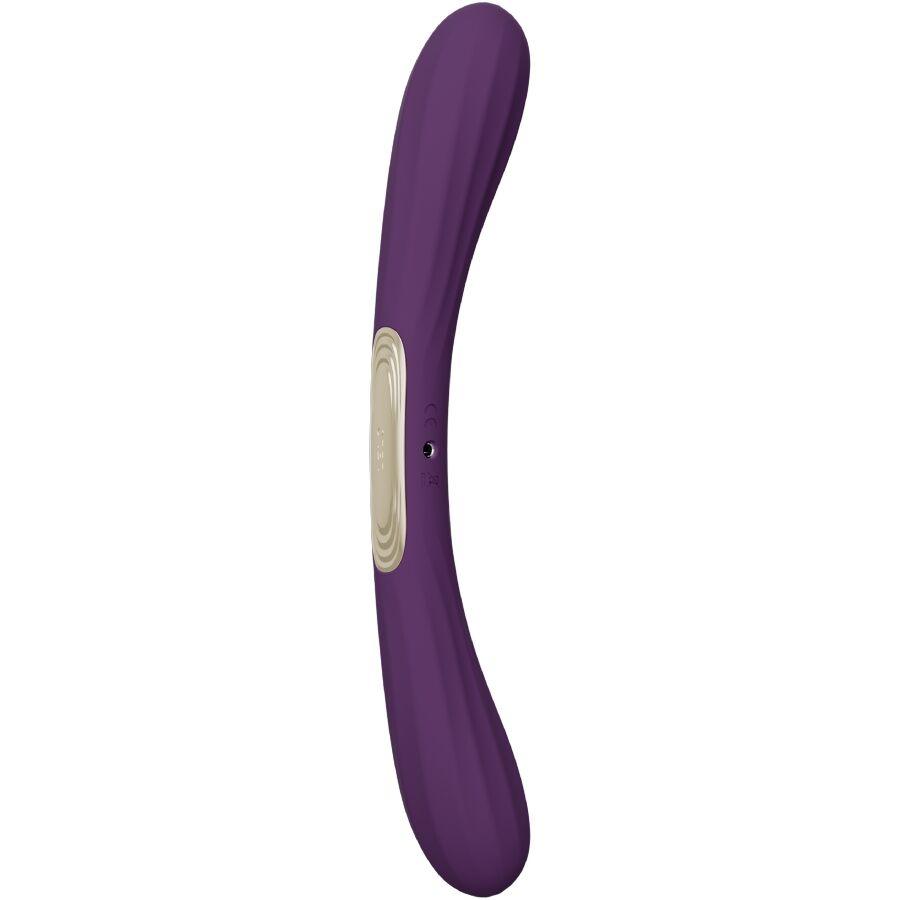 LELO - BOOMERANG VIBRADOR DE DOBLE EXTREMO MORADO