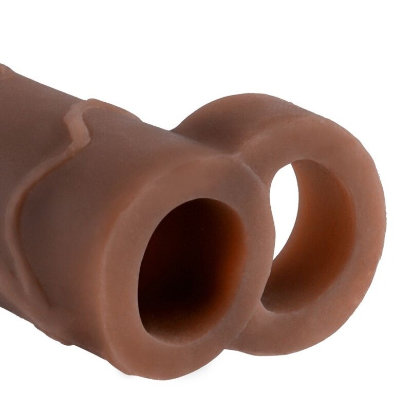 FANTASY X- TENSIONS - PERFECT 2 EXTENSIÓN PENE CON CORREA MARRÓN - Imagen 4