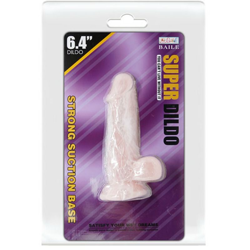 BAILE - SUPER DILDO REALÍSTICO NATURAL 16.5 CM - Imagen 5