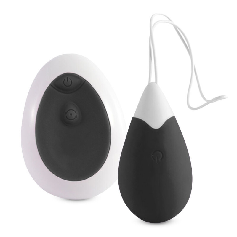 INTENSE - JAN HUEVO VIBRADOR CONTROL REMOTO NEGRO - Imagen 3