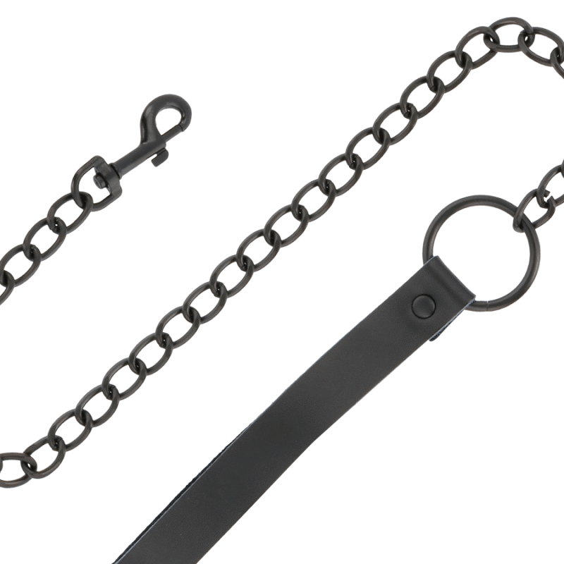 DARKNESS - COLLAR CON CADENA  NEGRO - Imagen 4