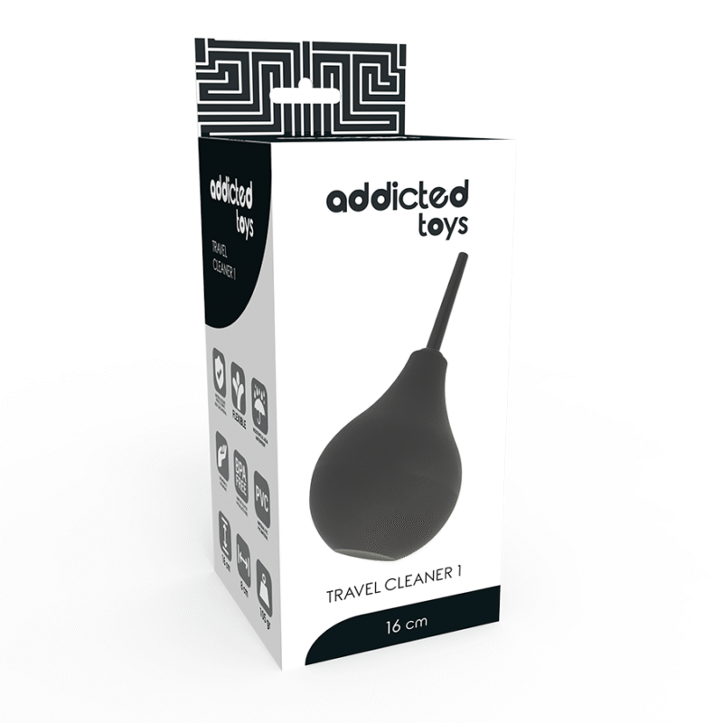 ADDICTED TOYS - LIMPIADOR ANAL NEGRO - Imagen 5
