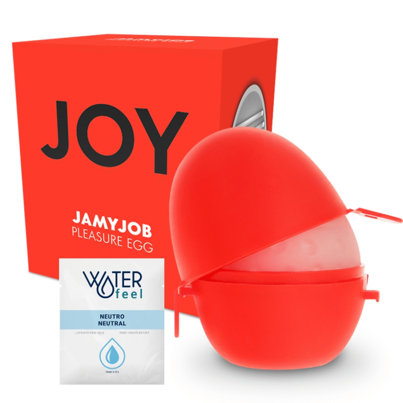JAMYJOB - HUEVO MASTURBADOR DISCRETO VERSION ROJO JOY - Imagen 2