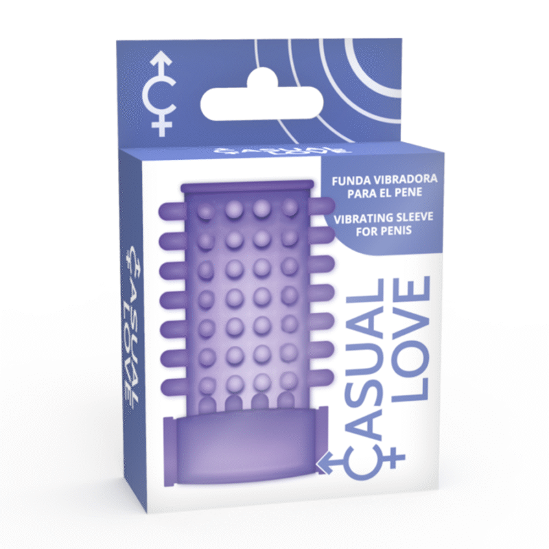 CASUAL LOVE - RING FUNDA PENE VIBRADOR LILA - Imagen 5